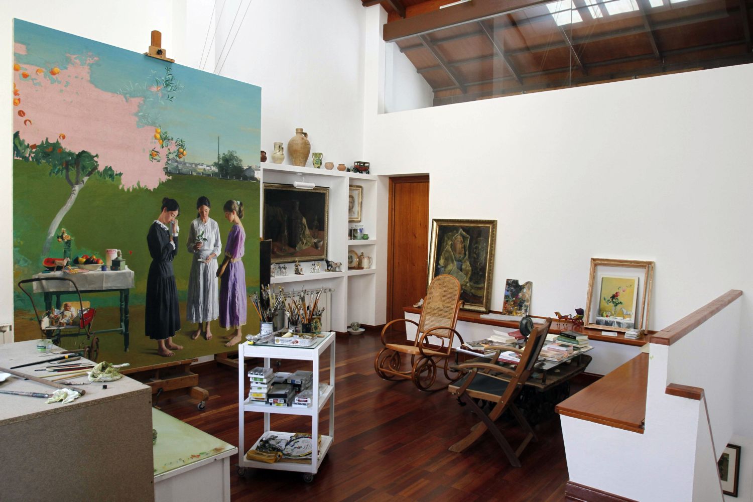 I.Estudio del artista