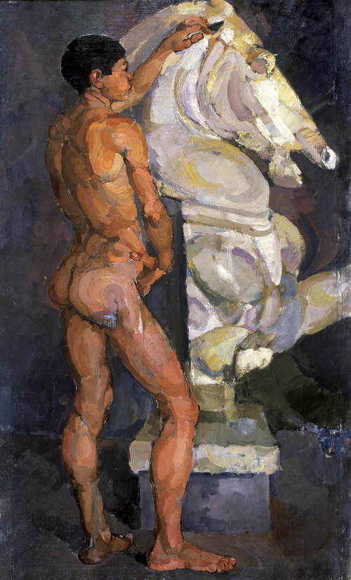 Cotito y el caballo blanco.   1966