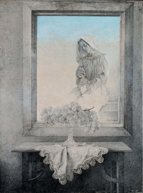 Interior en dos tiempos.   1989