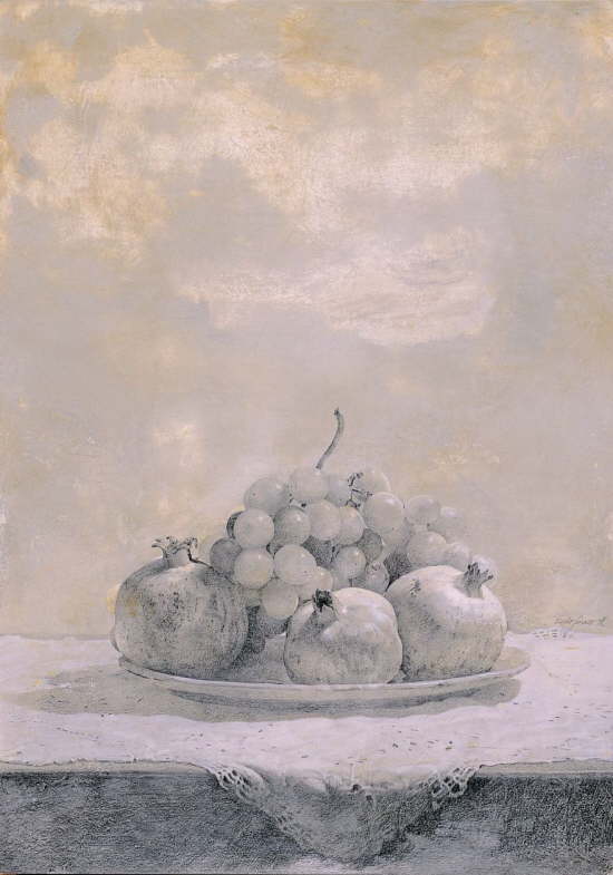 Uvas y granadas.   1997