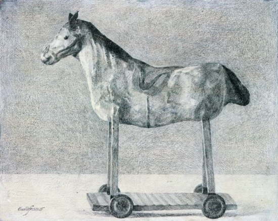 Caballito de cart�n.   2000
